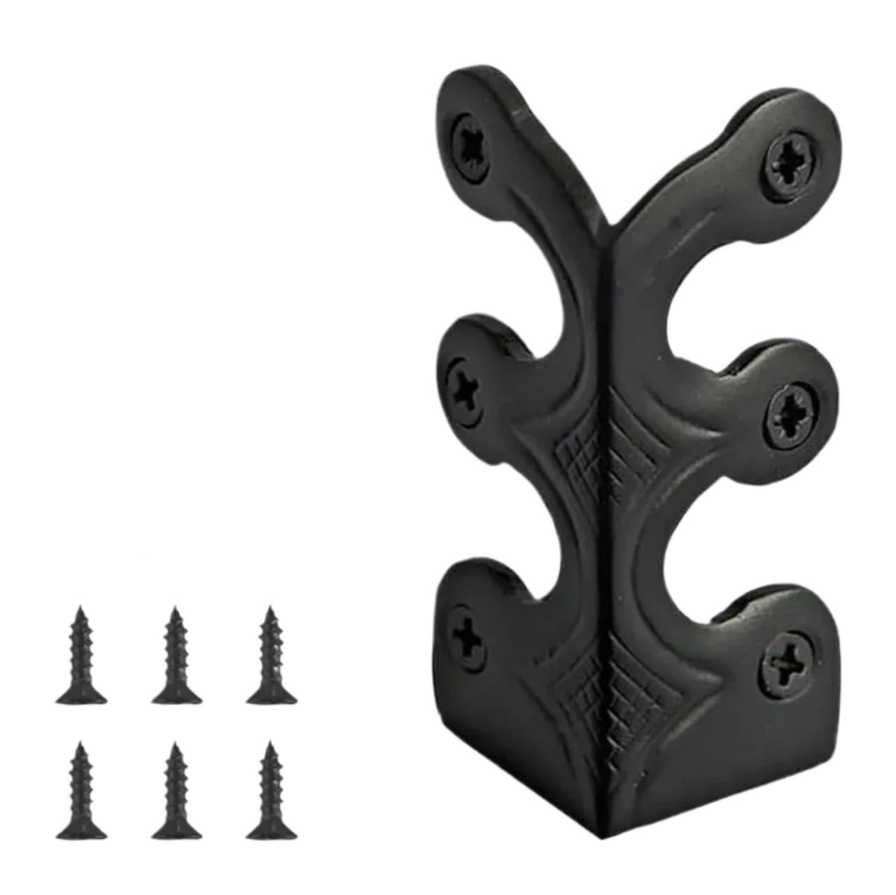 Lqrctry Black/Gold Copper And Brass Decorative Corner Guard Protector