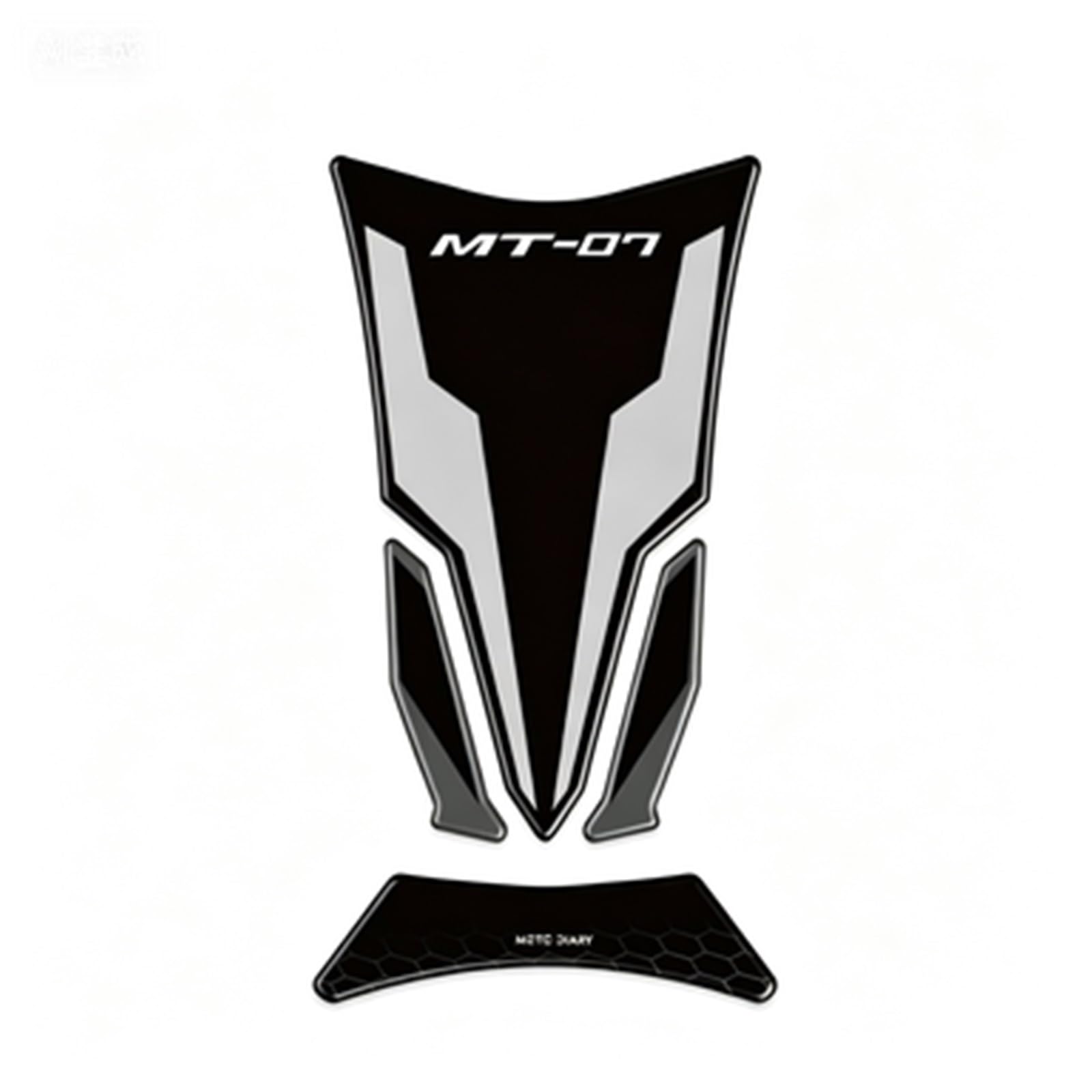 Tank Pad Sticker Motorcycle Fuel Protection Decal for Yamaha MT 07 MT07 MT-07 2024 2023 2022 2021 Accessories(Color3)