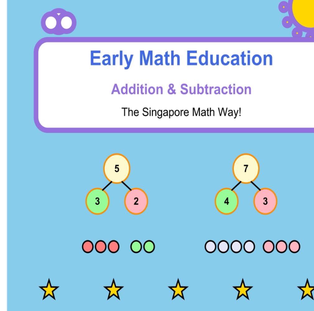 Early Math Education: Addition & Subtraction, The Singapore Math Way!: Singapore Math for Early Learners