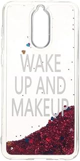 جراب خلفي بلاستيكي لامع لموبايل هواوي ميت 10 لايت، فوشيا S-43-4Mate10Lite