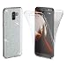 Produktbild NALIA 360 Grad Hülle kompatibel mit Samsung Galaxy J6 2018, Handyhülle Glitzer Full Cover vorne hinten Glitter Doppel-Schutz, Ganzkörper Silikon Case Dünn Displayschutz Transparent, Farbe:Transparent