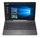 ASUS H100TAF-BING-DK007B - Portátil de 10.1" (Intel Atom Z3735G, 1 GB de RAM, Disco eMMC 32 GB SSD, Intel HD Graphics, Windows 8 ) - Teclado QWERTY Español