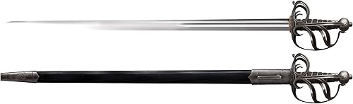 Cold Steel Espada de espalda inglesa, 32", negra