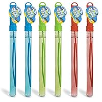 Grafix Giant Bubble Swords Pack of 6 - Bubble Party Bag Fillers - Summer Fun