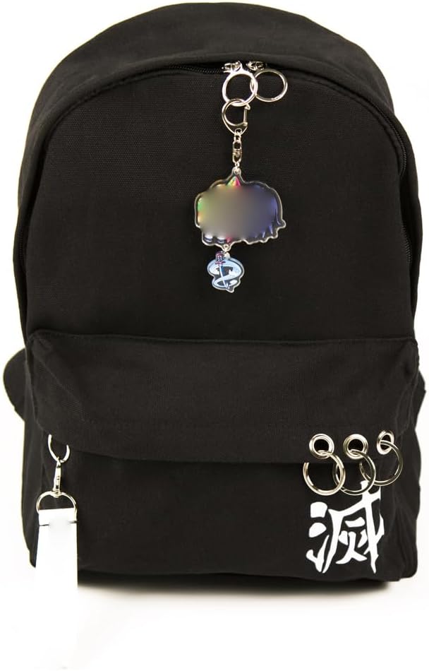 Maxer School Bag Outdoor Casual Shoulders Backpack Japanese Anime Travel Daypacks for Women Men