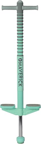 Flybar Maverick 2.0 Foam Pogo Stick for Kids Ages 5 and Up, 40 to 80 Pounds, Outdoor Kids Toys, Pogo Stick for Boys and Girls, Rubber Grip