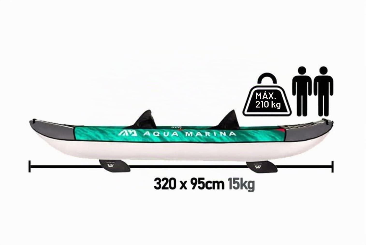 Aqua Marina Laxo Inflatable Leisure Kayak