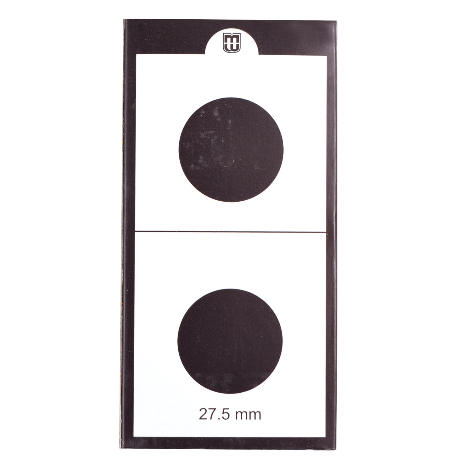 MW MINTAGE WORLD 2X2 Cardboard Flip Coin Holder 27.5 Mm|Multicolor