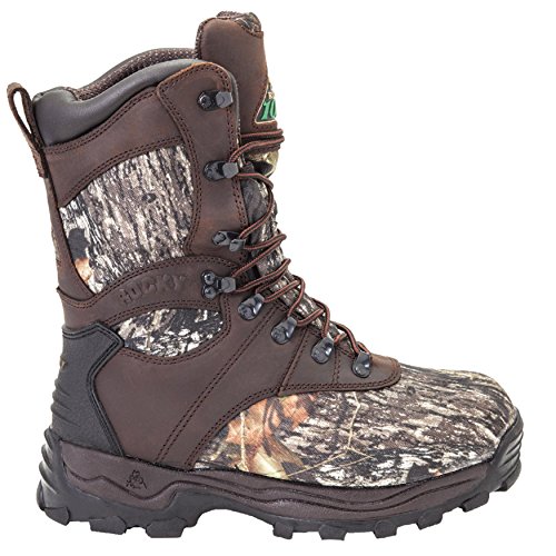 ROCKY Sport Utility 1000G Insulated Waterproof Boot, Mossy Oak Break Up, Size 13(WI)
