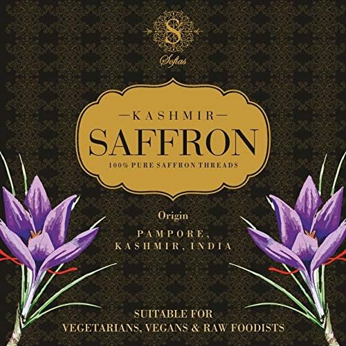 Sofias Pure Kashmiri Saffron -1 Gram - from The Local Farmers Co Operative @ Pampore Srinagar Kashmir
