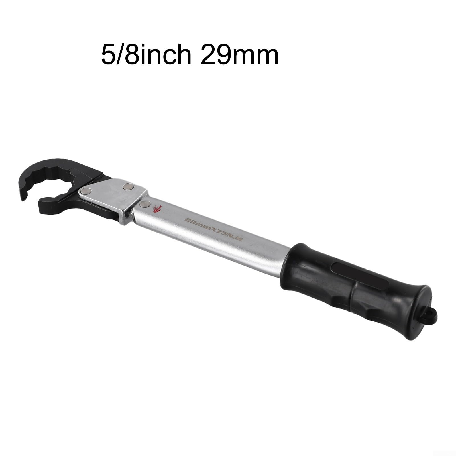 Llave dinamométrica de trinquete individual para mantenimiento automotriz, 1 herramienta para reparación de aire acondicionado, diseñada para precisión y manejo seguro (29 mm)