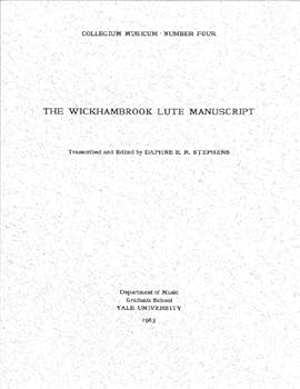 Library Binding The Wickhambrook Lute Manuscript Book