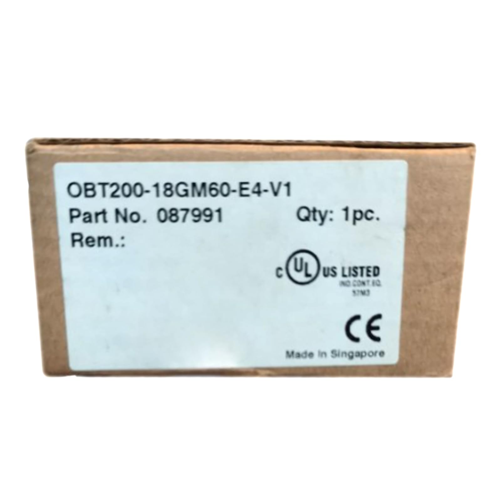OBT200-18GM60-E4-V1 capteur optique industriel M18 boîtier 60mm neuf