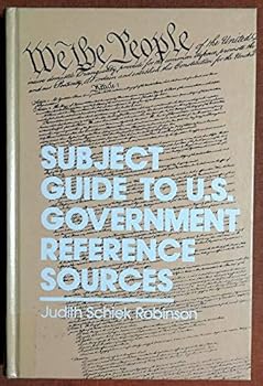Hardcover Subject Guide to U.S. Government Reference Sources Book