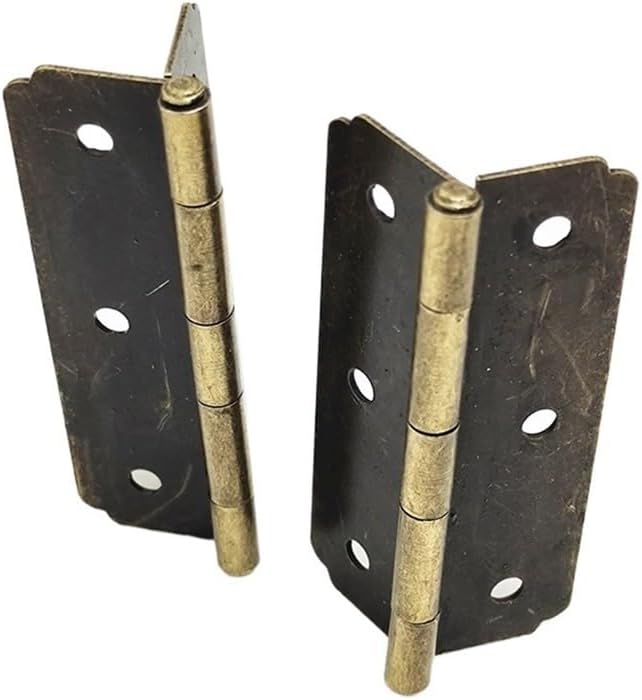 Universal Door Hinge for with Luggage Cabinets and Jewelry Boxes with Screws