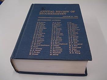 Hardcover Annual Review of Biochemistry: 1994 Book