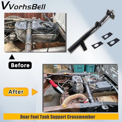 VVORHSBELL Rear Fuel Tank Support Crossmember Compatible with 2007-2014 Chevy Silverado GMC Sierra 1500 2500 2500HD by VVORHSBELL - Image 6