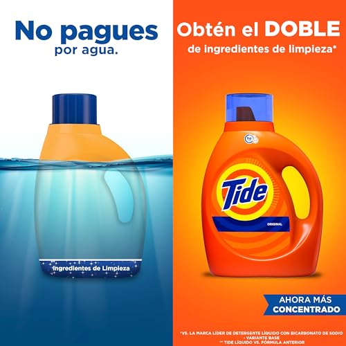 Image of Tide Liquid Laundry Detergent, Original, 64 Loads, 92 Fl Oz