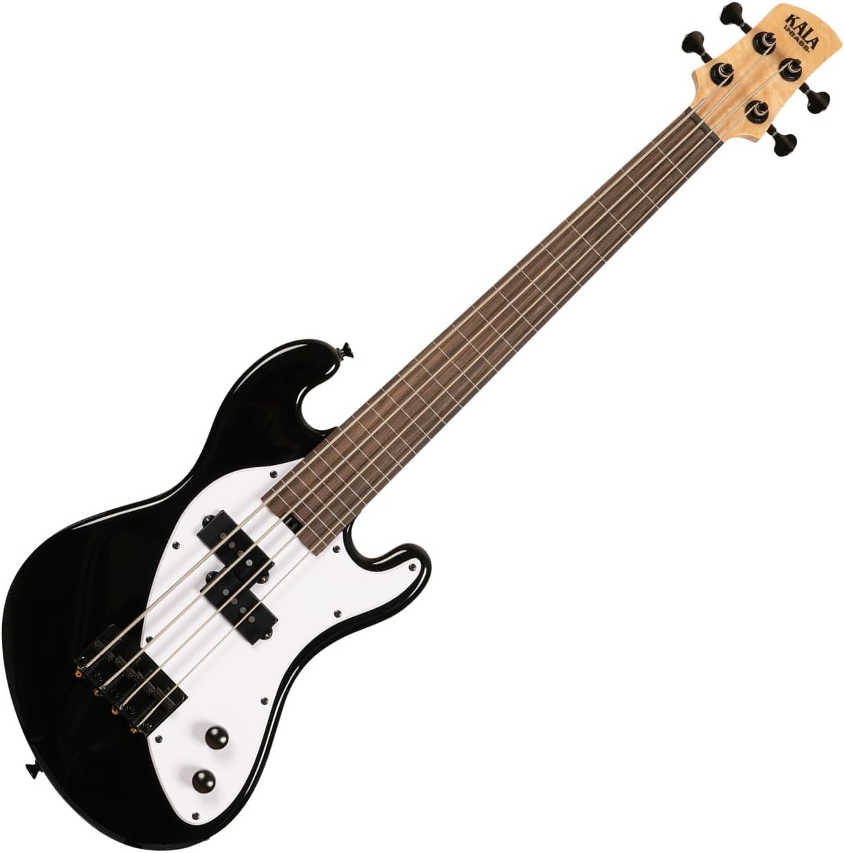 Solid Body 4-String Black Fretless U•BASS®