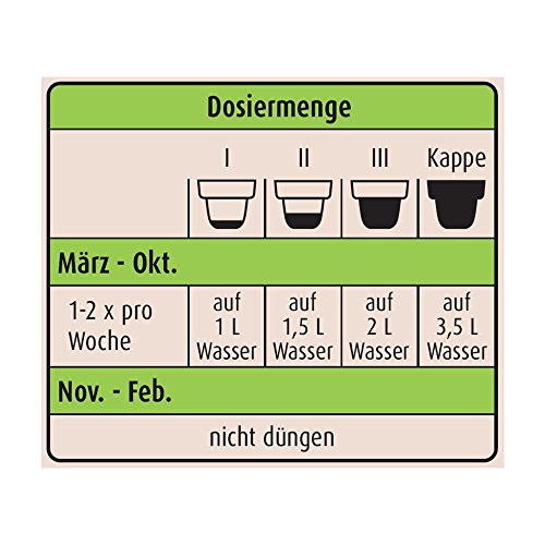 Compo BIO Obst- und Gemüsedünger für alle Obst- und Gemüsesorten, Natürlicher Spezial-Flüssigdünger, 1 Liter - 5