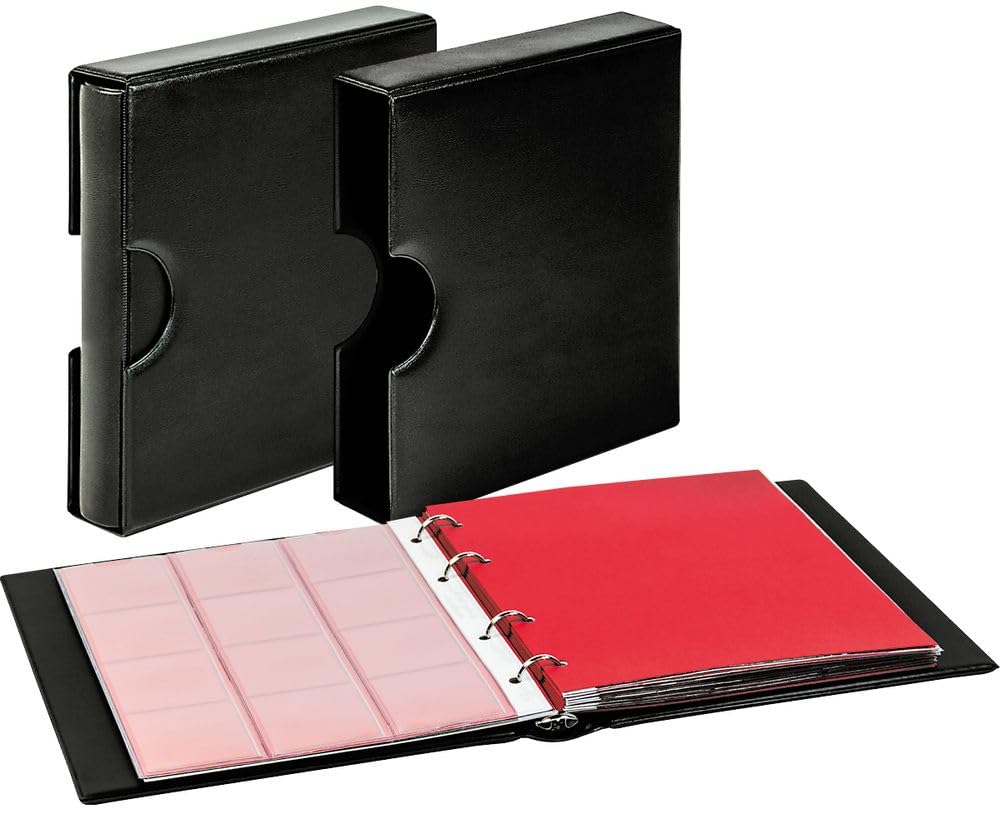 Álbum para Monedas Karat Classic LINDNER Negro con Estuche Protector 7