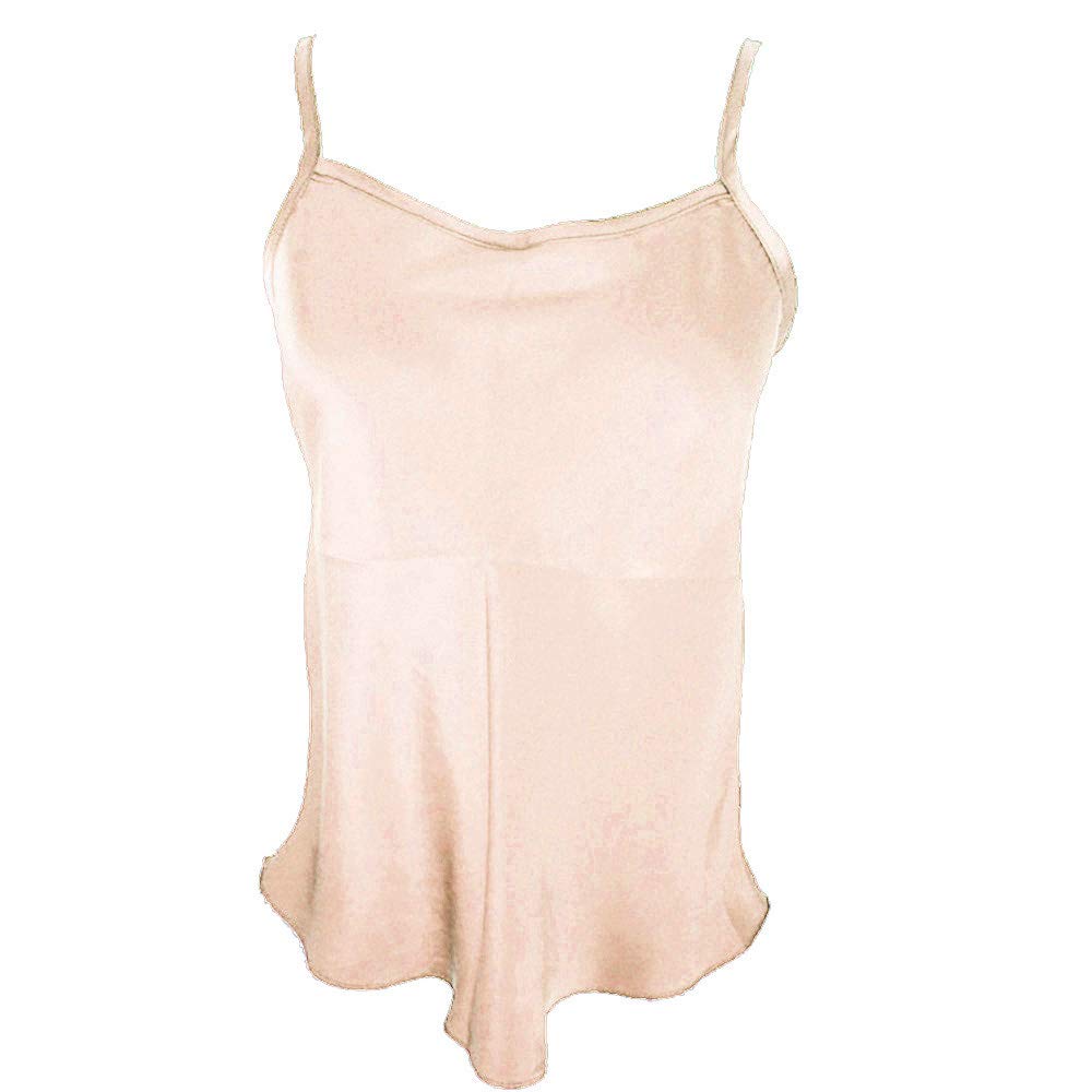 SIXIULIYU Silk Camisole with Adjustable Strap 100% Mulberry Silk Women Vest Going Out Tops
