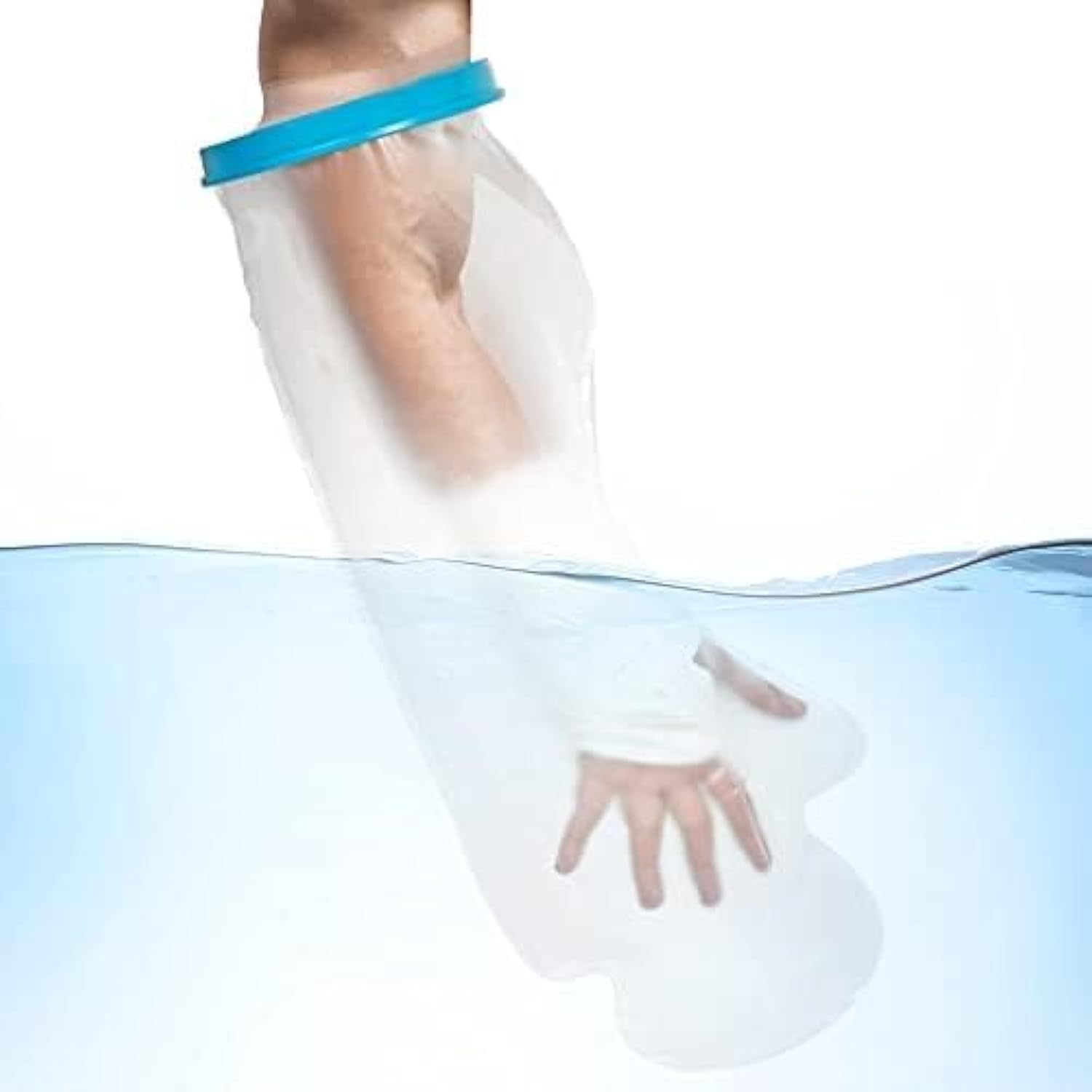 Wilsco Waterproof Cast Cover for Shower Arm - Comfortable Arm Cast Protector for Broken Hand, Wrist, Elbow – Reusable Cast Sleeve Cover for swimming with Watertight Protection - Cast Bag (Long Arm)