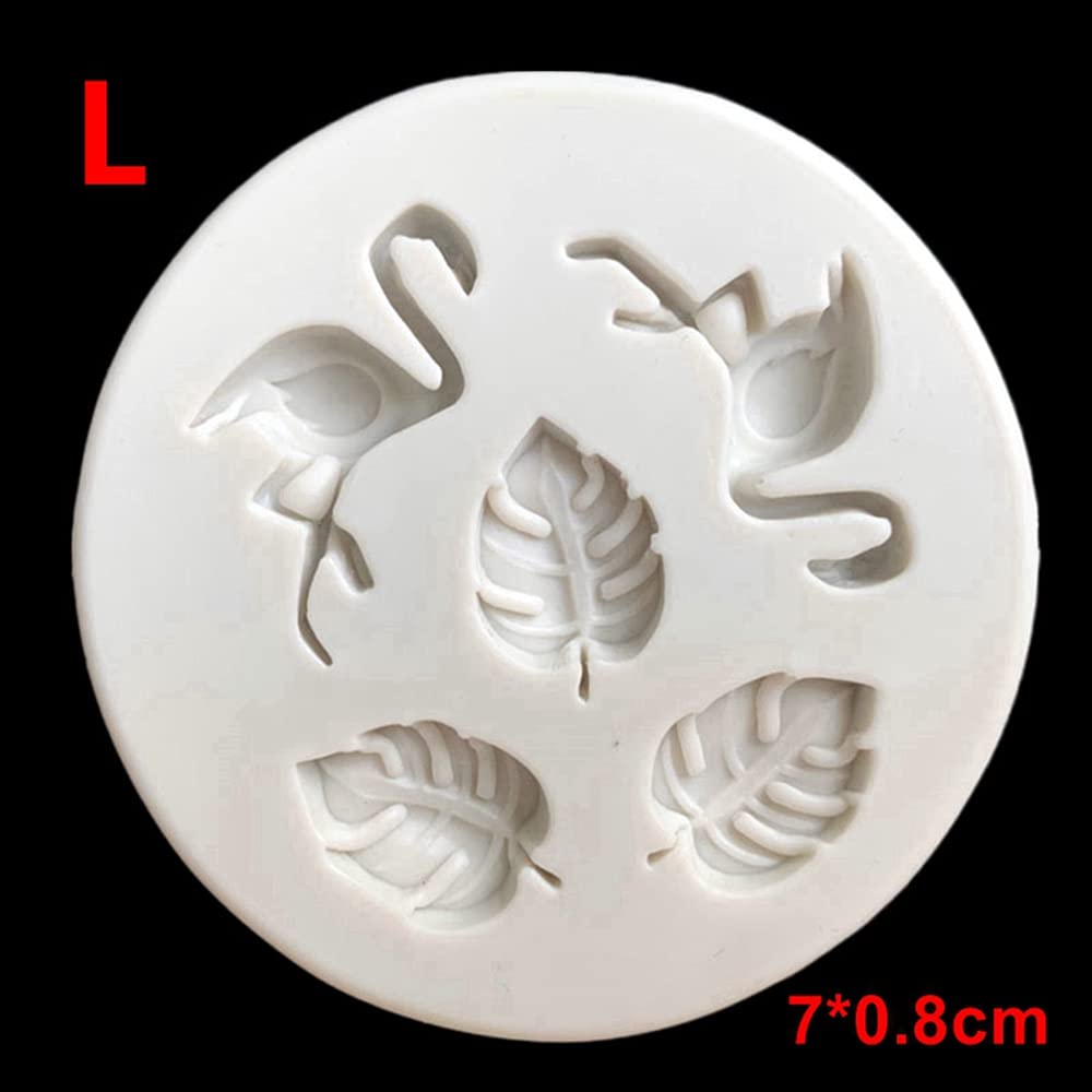 Sijiangmold Lot De 7 Moules En Silicone En Forme De Feuille