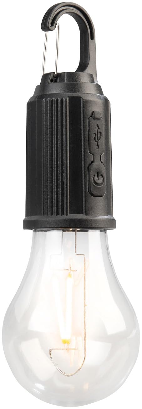 Lunartec Campinglampe: 16er-Set LED-Akku-Glühbirnen mit je 120 Lumen, 400 mAh, USB-Ladung (wiederaufladbare Kabellose Lampen, Campinglampe Akku, Angeln)