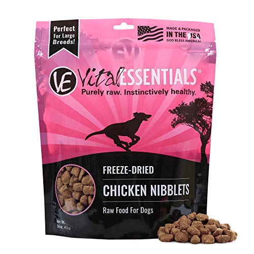 Vital Essentials Freeze-Dried Dog Food Nibbles: A Nutritious and Delicious Meal for Your Canine Companion