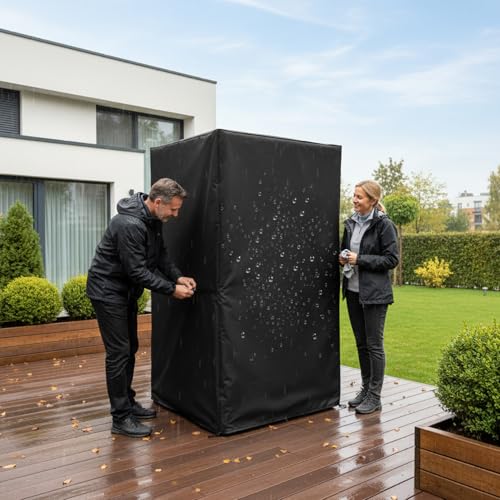Couverture de sauna extérieure imperméable bâche Oxford 420D PU