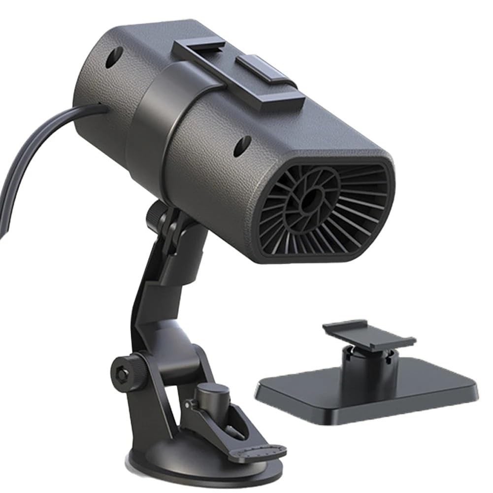 Desempañador universal for coche de 12 V y 200 W, ajustable, for eliminar la escarcha, la nieve y la niebla. Calentador for descongelar el parabrisas.