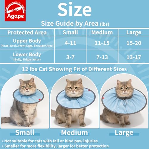Cono de gato suave ideal para comer y dormir durante el postoperatorio 6