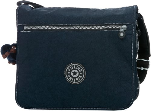 Kipling Madhouse Expandable Messenger Bag, True Blue, One Size