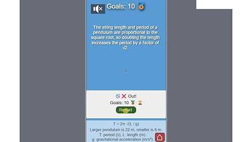 Pendulum Goal Casual Physics