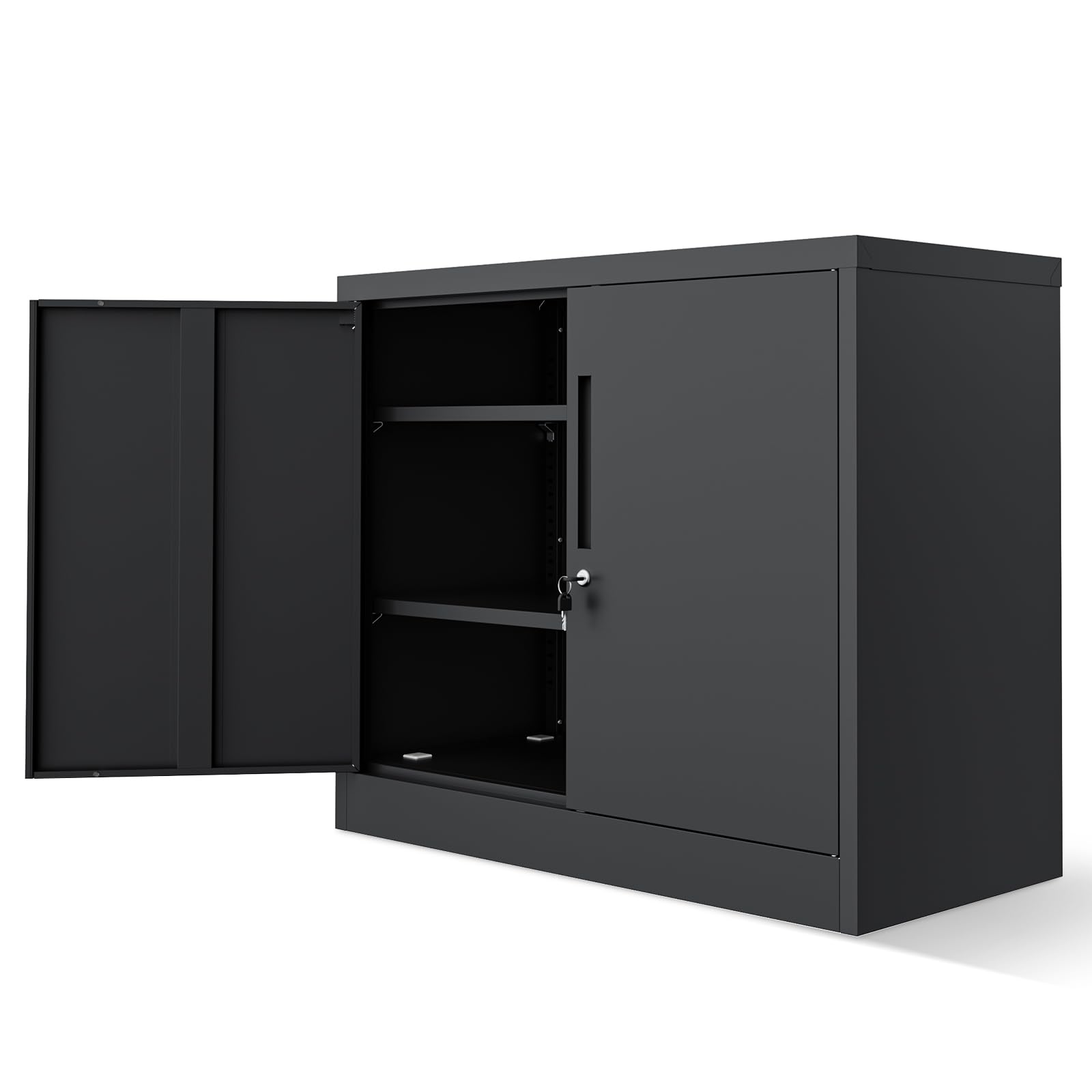 DEWEL スチール ロッカー 業務用　鍵付き 幅90×奥行40×高さ75cm Amazon.co.jp: DEWEL スチール書庫 鍵付きキャビネット オフィス 書庫