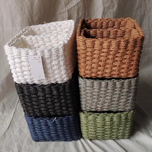 Boîtes de rangement décoratives en papier style coréen pour maison