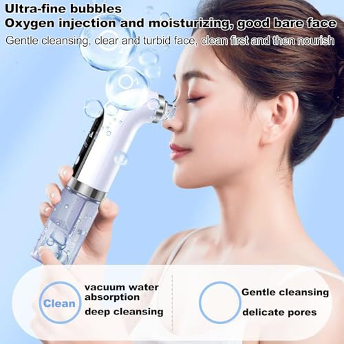 Aspirador de poros para limpieza facial en casa con succión ajustable 4