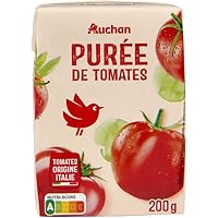 Découvrez la purée de tomates Auchan, un véritable concentré de saveurs italiennes ! Avec ses 200 g de douceur, elle est idéale pour rehausser vos plats préférés. Pensez à vos sauces, vos soupes ou même vos pizzas maison : un petit pot et le tour est...