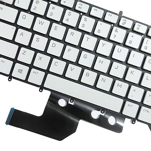 Clavier de rechange version US et rétroéclairage RGB haute visibilité pour PC - 4