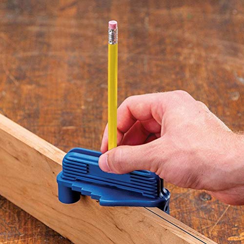 Scriber central de 64 mm, ferramenta de marcação de deslocamento Rockler Centre, serve para lápis de