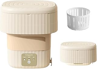 XVersion 9L Portable Washing Machine with Spin Dryer – Mini Washer for Baby Clothes