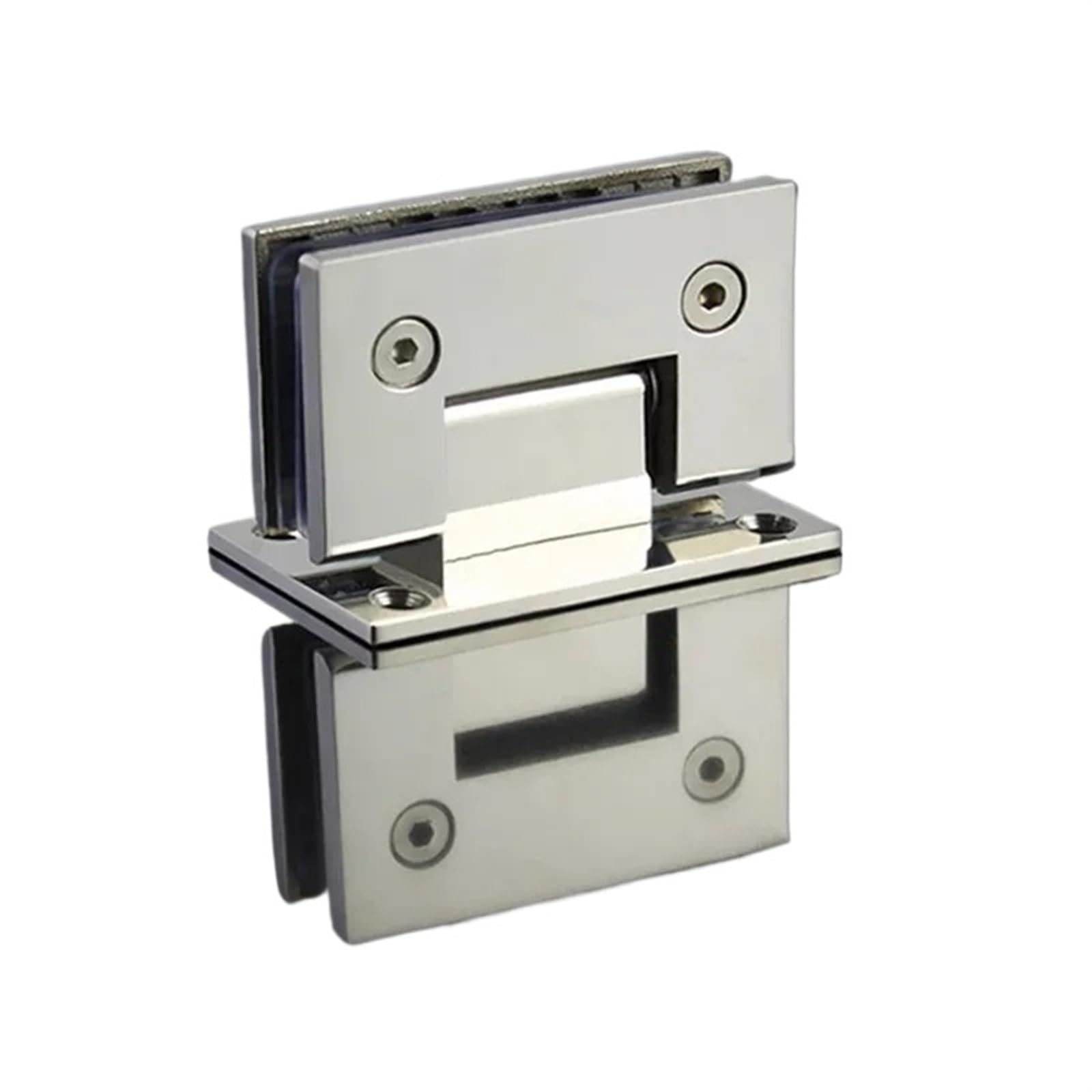 Charnière à 90 degrés en inox 304 moulé de précision pour pare-douche haut de gamme