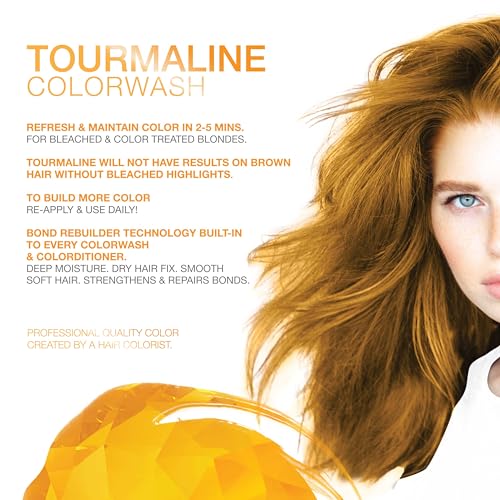 Celeb Luxury CELEB-LUXURY-GEM-LITES-TOURMALINE-STRAWB Gem Lites Colorwash, Professional Semi-Permanent Hair Color Depositing Shampoo thumb #1