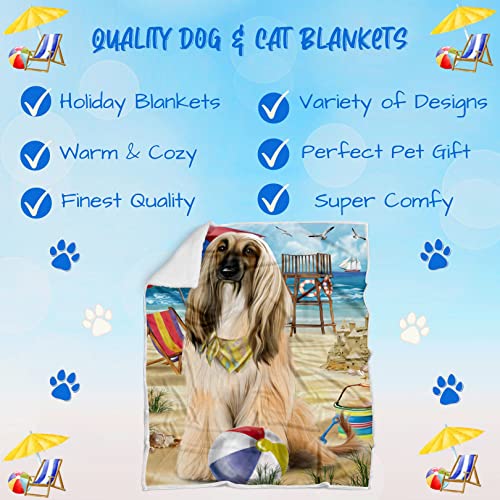 Pet-Friendly-Beach-Afghan-Hound-Dog-Blanket-Lightweight-Super-Soft-Cozy-and-Durable-Bed-Blanket-Animal-Theme-Fuzzy-Blanket-for-Sofa-Bed-Couch-BLNKT55226-50x60-Woven - Cucciolini Doodles   Pet-Friendly-Beach-Afghan-Hound-Dog-Blanket-Lightweight-Super-Soft-Cozy-and-Durable-Bed-Blanket-Animal-Theme-Fuzzy-Blanket-for-Sofa-Bed-Couch-BLNKT55226-50x60-Woven