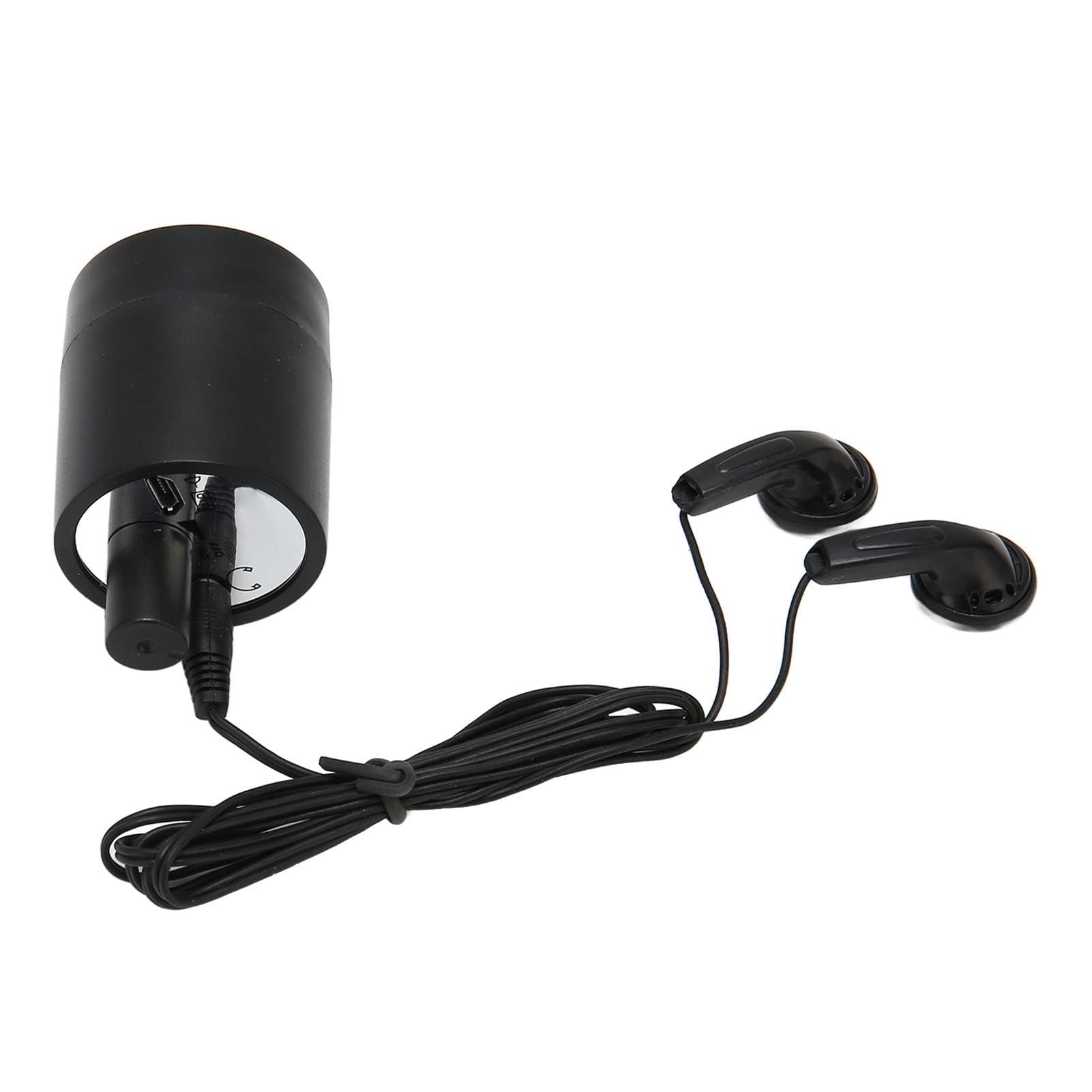 Amplificatore del Suono, Microfono da Parete Microfono Potenziato Amplificatore del Dispositivo di Ascolto 'orecchio Audio Attraverso lo Strumento Vocale a Parete