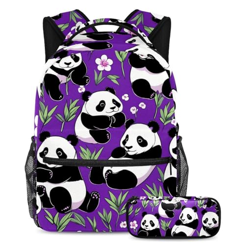 Sac à dos panda violet pour exprimer sa personnalité dès la rentrée