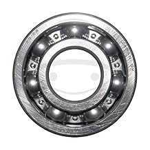NTN Bearing 63/28 Single Row Deep Groove Radial Ball Bearing, Normal Clearance, Steel Cage, 28 mm Bore ID, 68 mm OD, 18 mm Width, Open