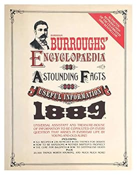 Hardcover Barkham Burroughs' Encyclopedia of Astounding Facts and Useful Information 1889 Book