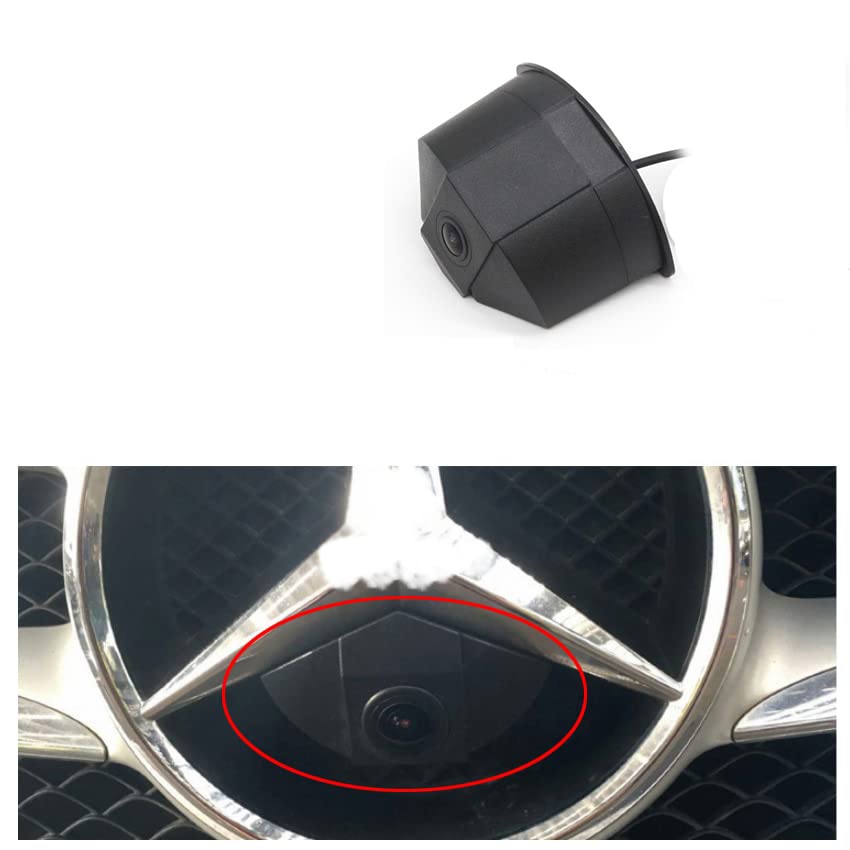 Image of HD CCD Car Front View Camera & Parking Night Vision Positive Waterproof Logo Camera for Mercedes Benz A GLK GLC GLE GLA ML GLK-Class X204 C-Class W204 S204 (for Mercedes Benz M)